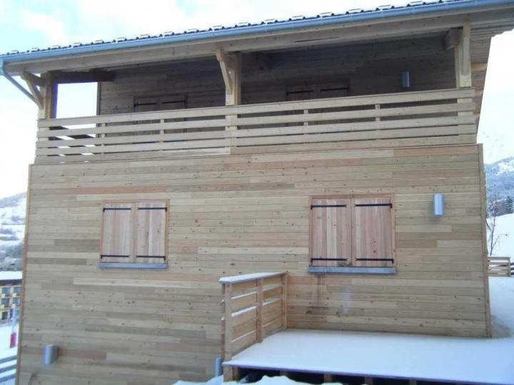 Construction d'une maison en bois Barcelonnette